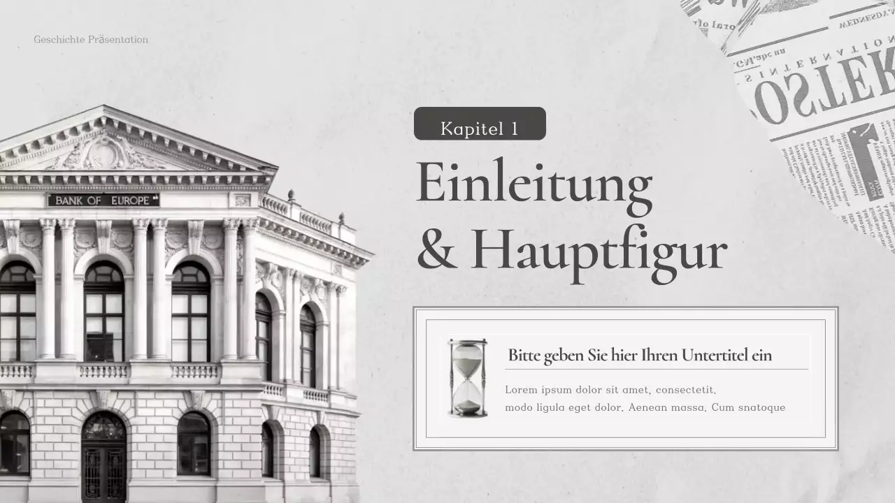 Präsentation im Geschichtsunterricht der Grauen Klassiker