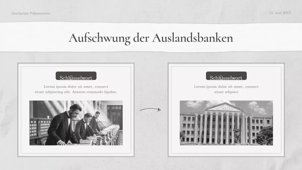 Präsentation im Geschichtsunterricht der Grauen Klassiker