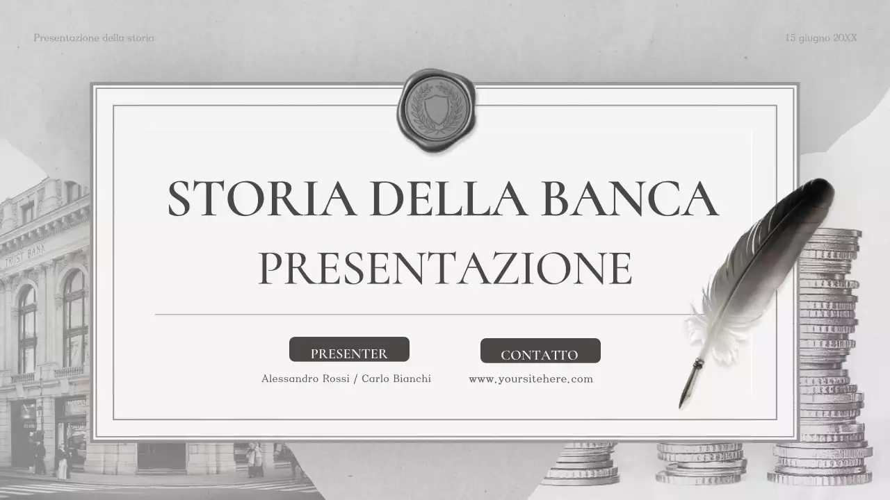 Presentazione della classe di storia classica di Grey