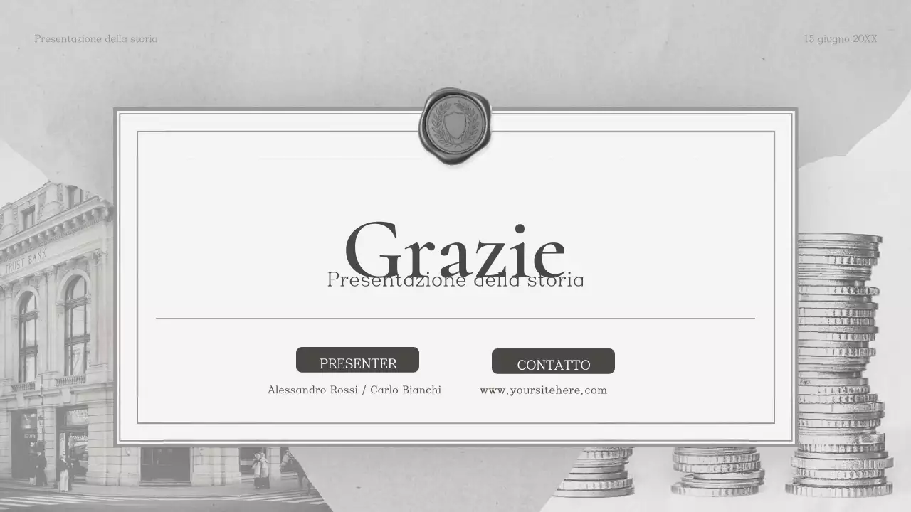 Presentazione della classe di storia classica di Grey