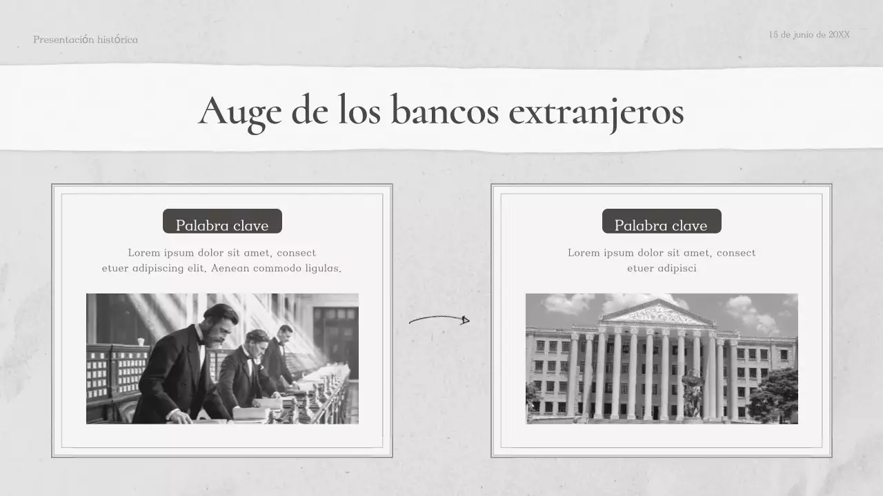 Presentación de la clase de historia clásica de Grey