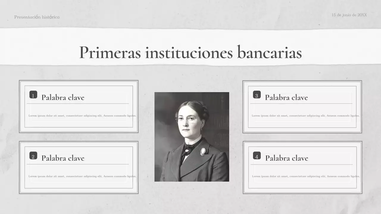 Presentación de la clase de historia clásica de Grey