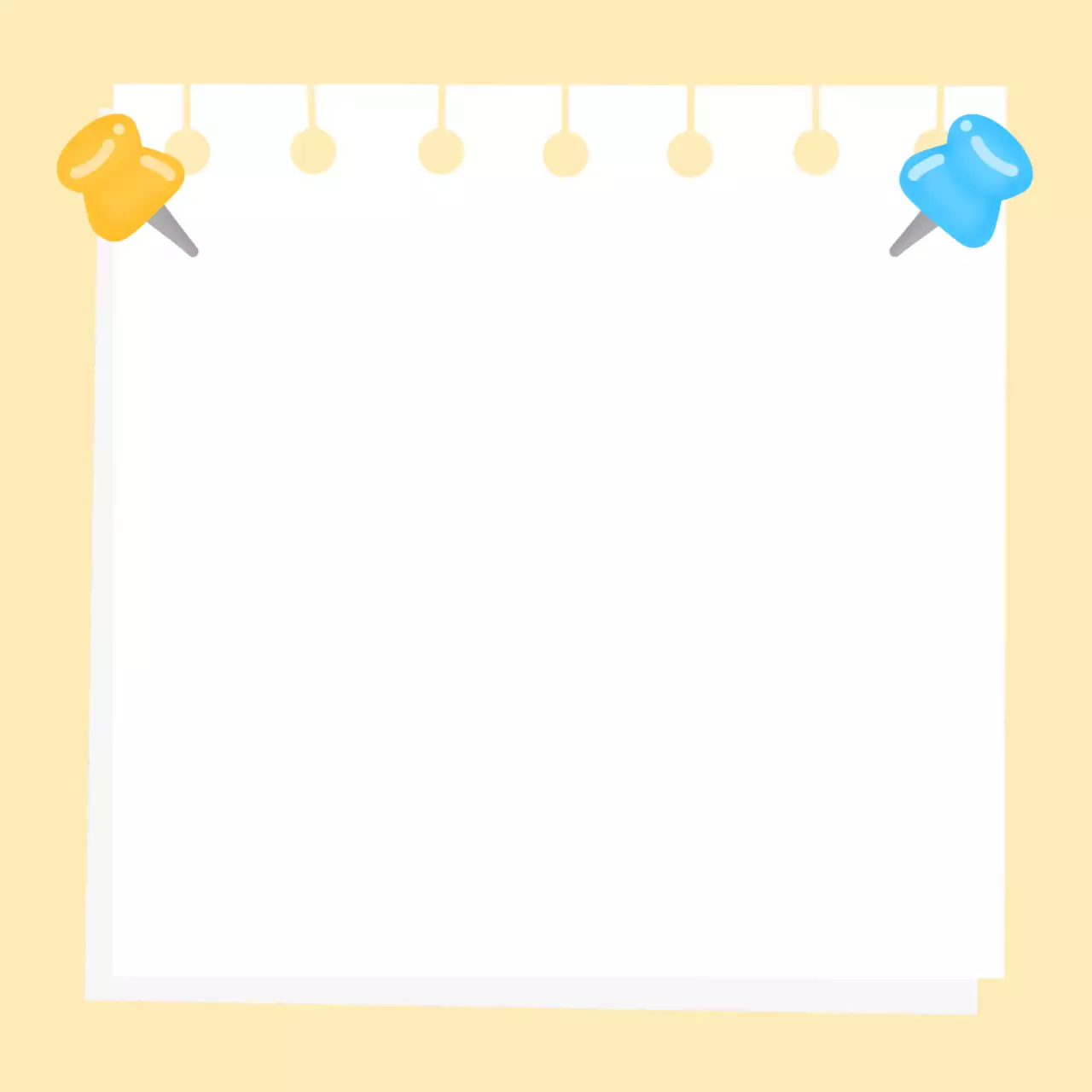 베이지 심플 메모지 문구