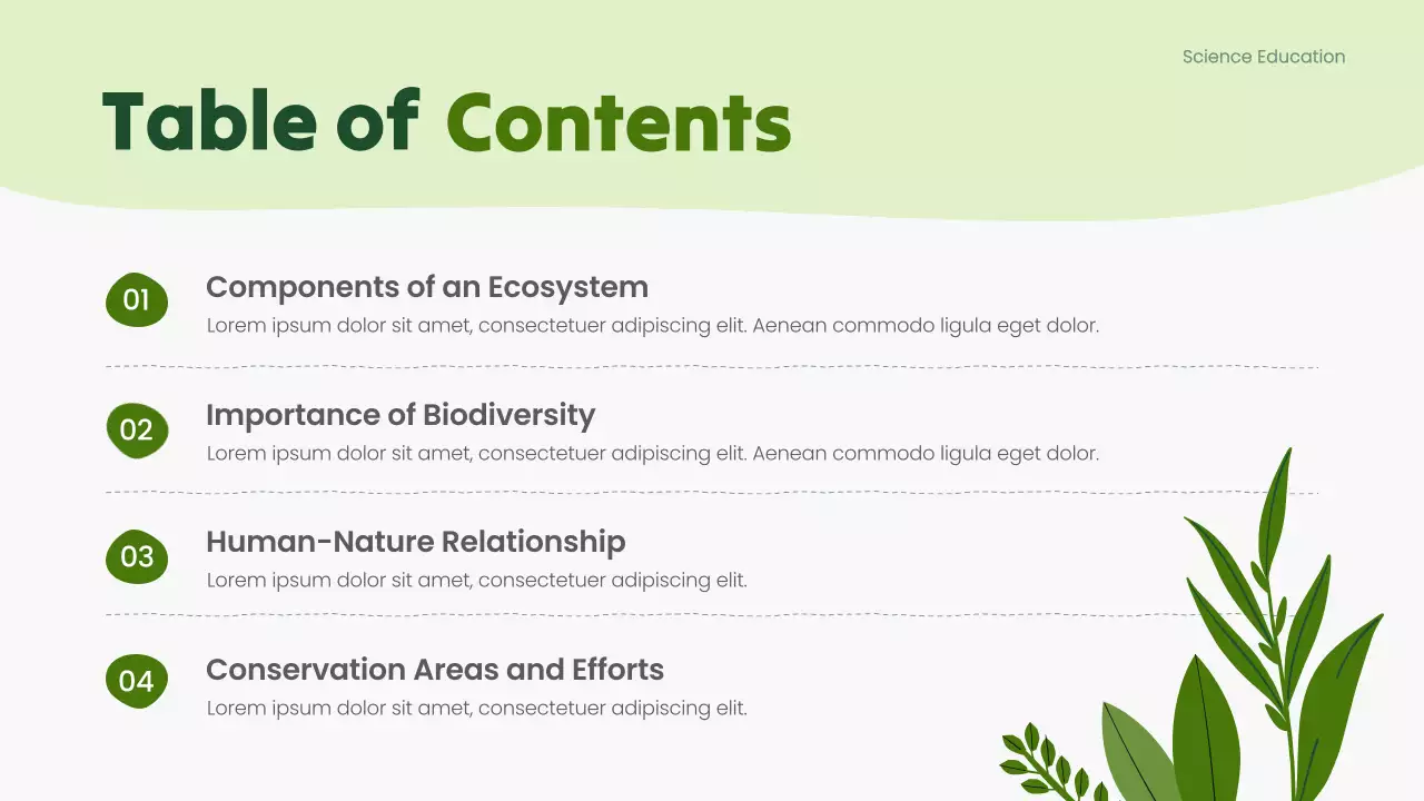 Bài giảng khoa học sinh học hiện đại xanh