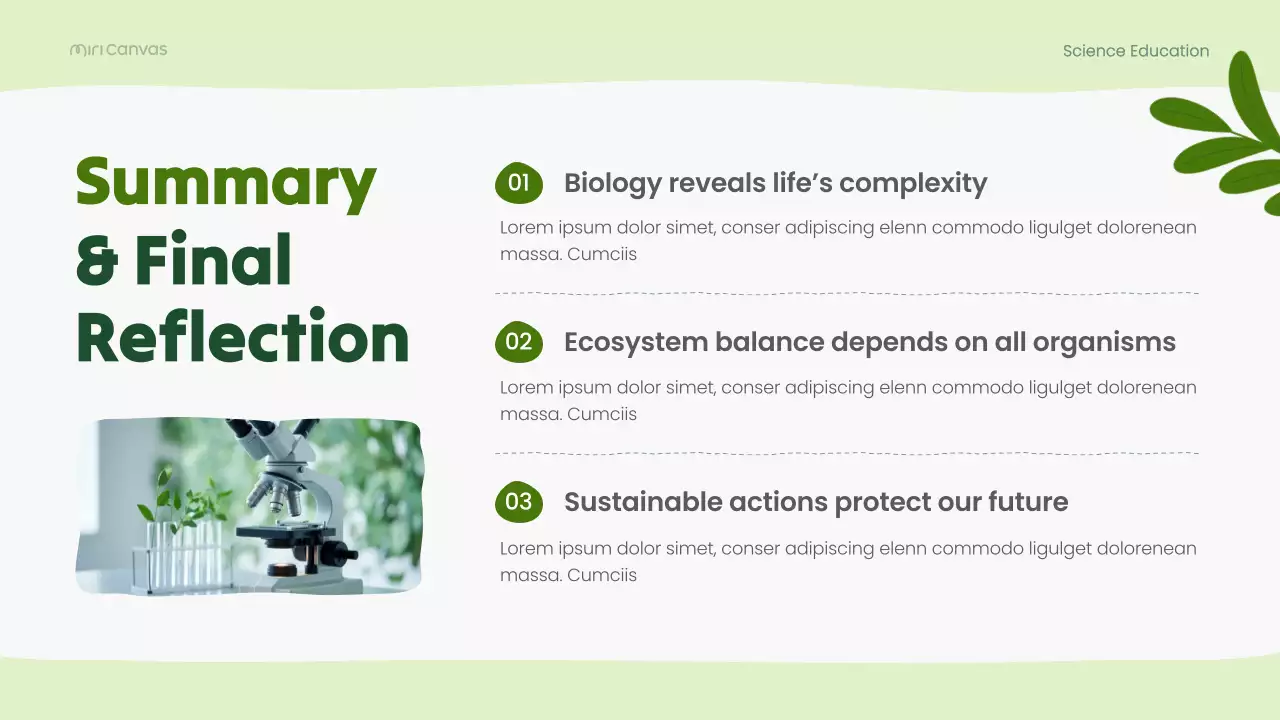 Bài giảng khoa học sinh học hiện đại xanh