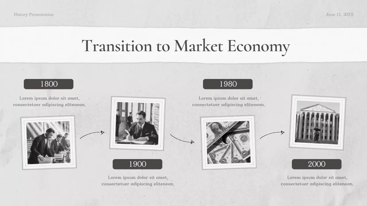 Grey Classic History Class Presentation