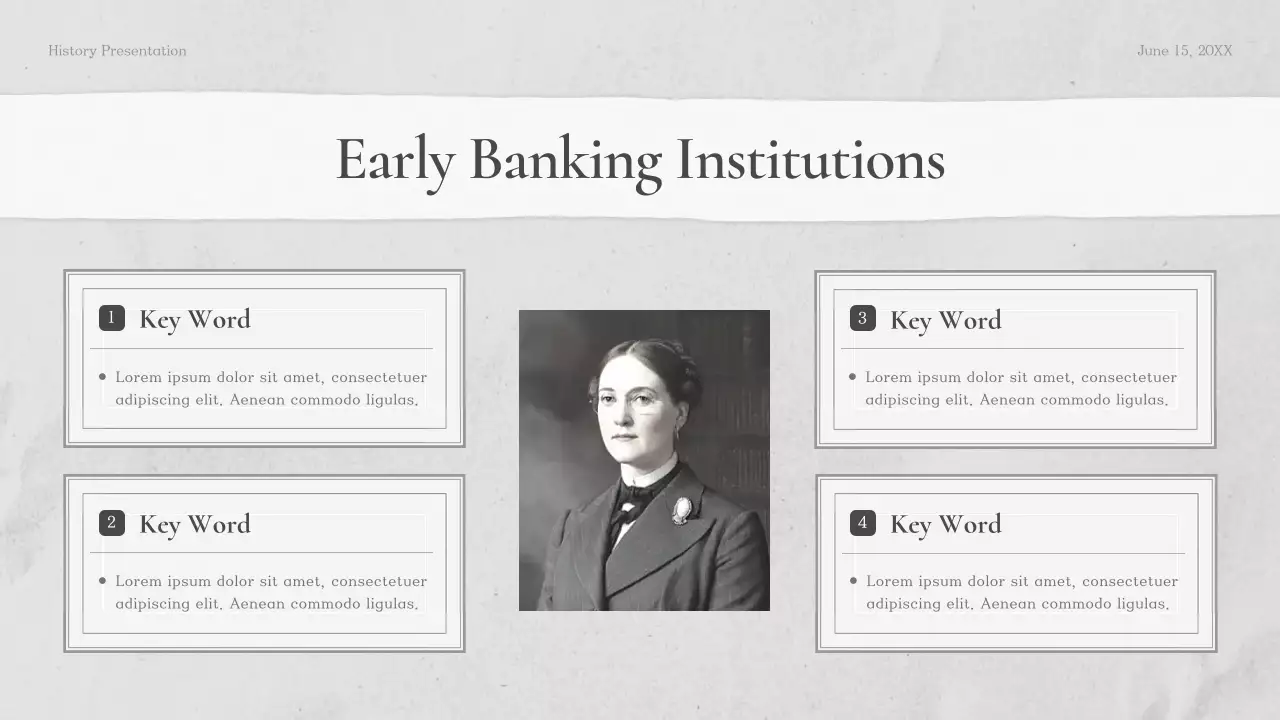 Grey Classic History Class Presentation