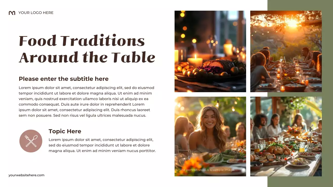 Beige Rustic Family Traditions and Culture Presentation