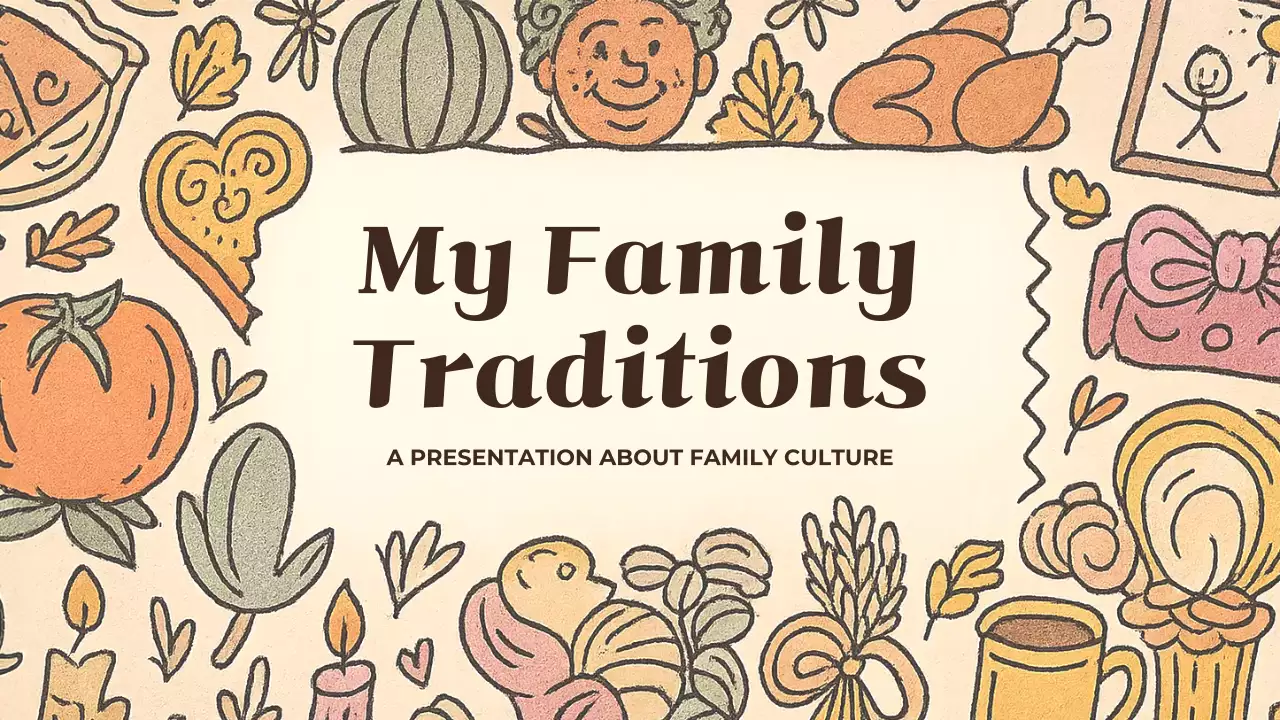 Beige Rustic Family Traditions and Culture Presentation