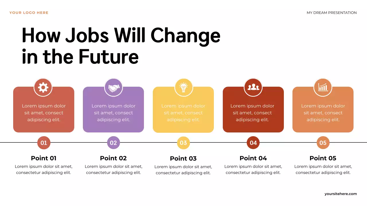 Orange Illustrative Dream Achievement Plan Presentation