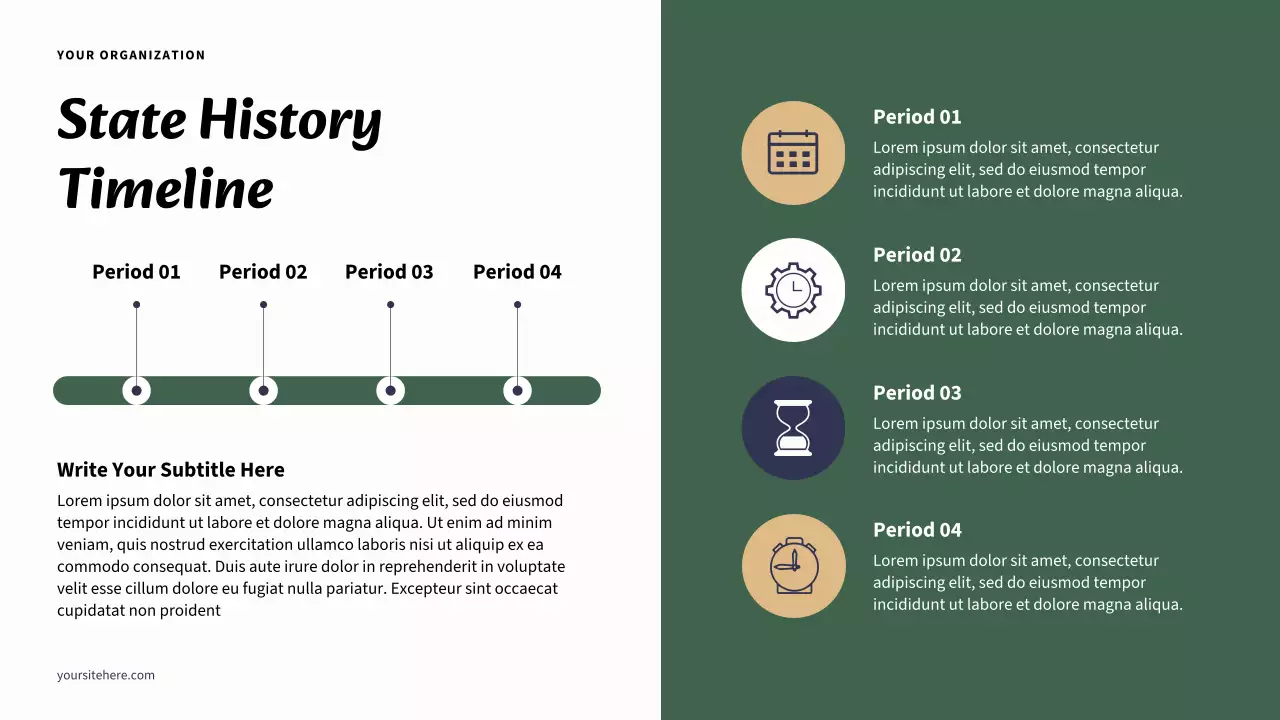 Beige and Navy Modern Geography State Report Document