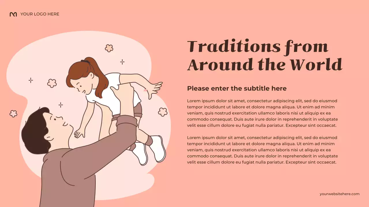 Beige Rustic Family Traditions and Culture Presentation