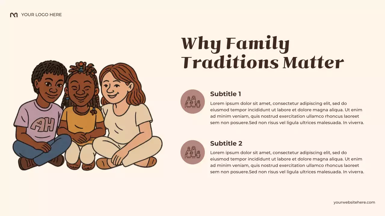Beige Rustic Family Traditions and Culture Presentation