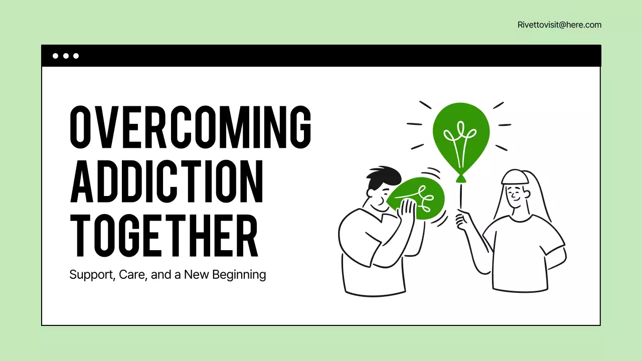 Green Minimal Addiction Announcement Presentation