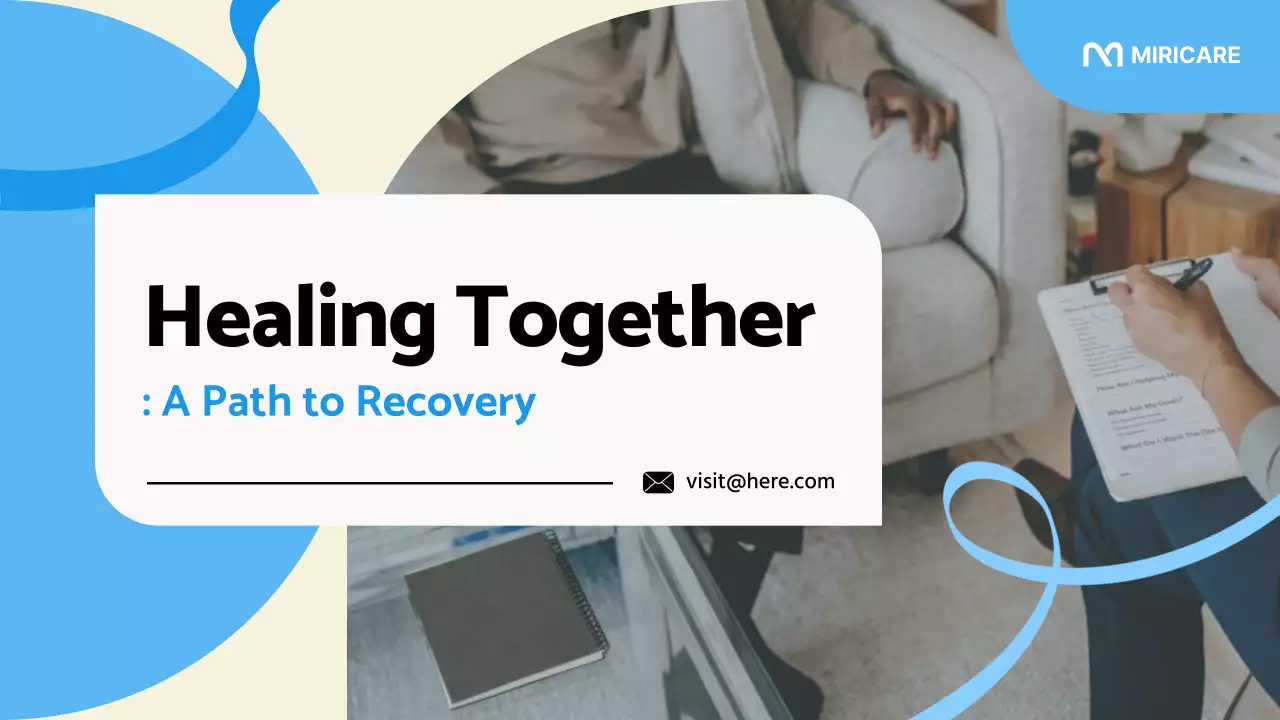 Blue Modern Recovery Announcement Presentation