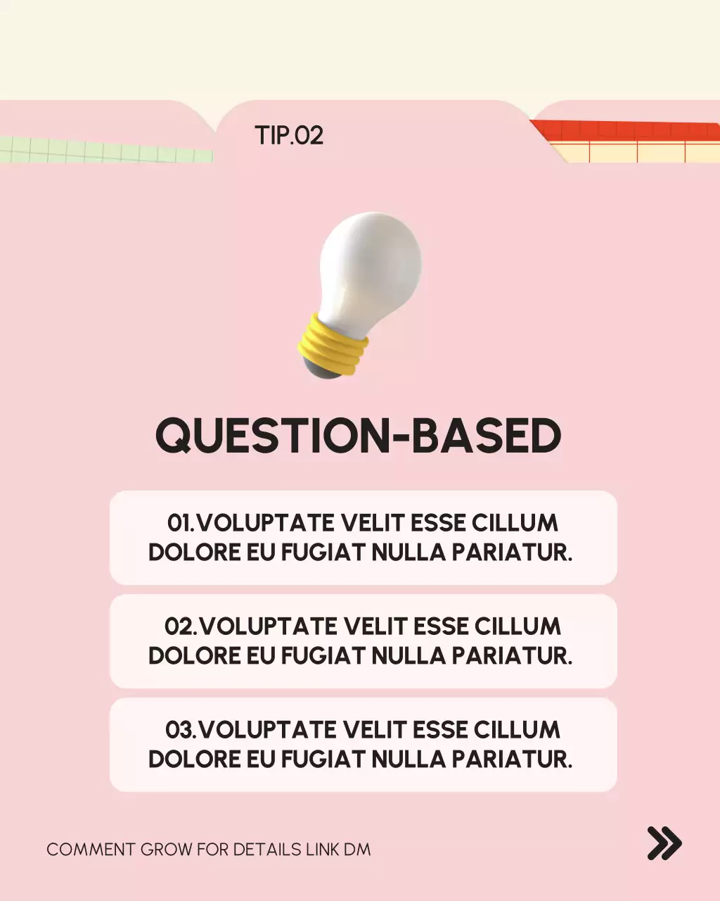 Pink Modern Productivity Strategies Guide Instagram Vertical Image