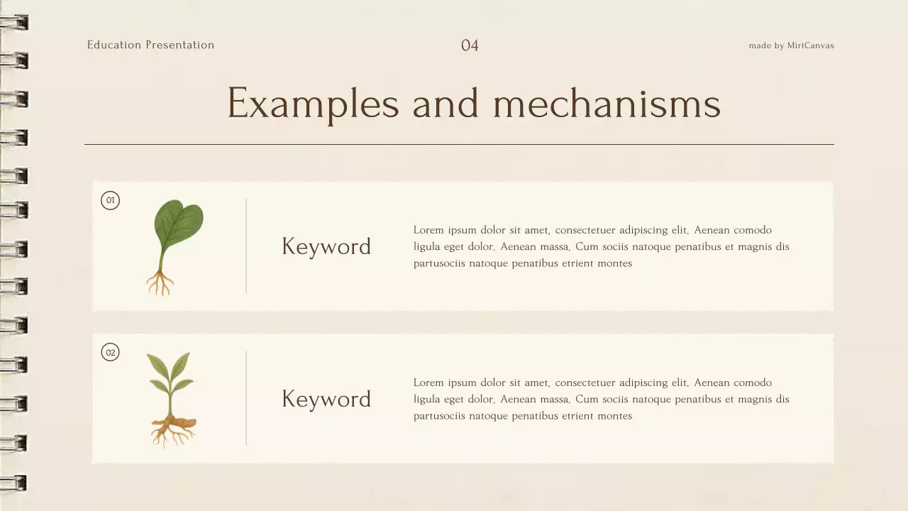 Bài giảng về thực vật thực vật màu be