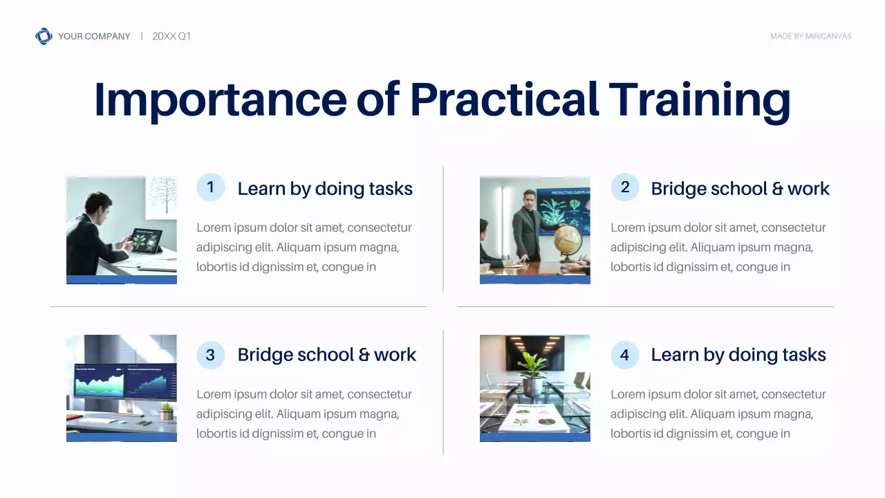 Blue Modern Biodiversity Business Presentation