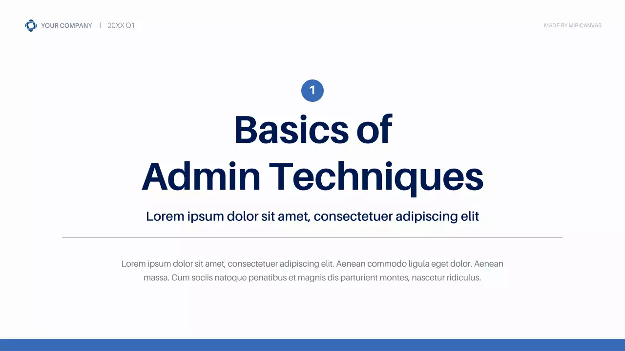 Blue Modern Biodiversity Business Presentation