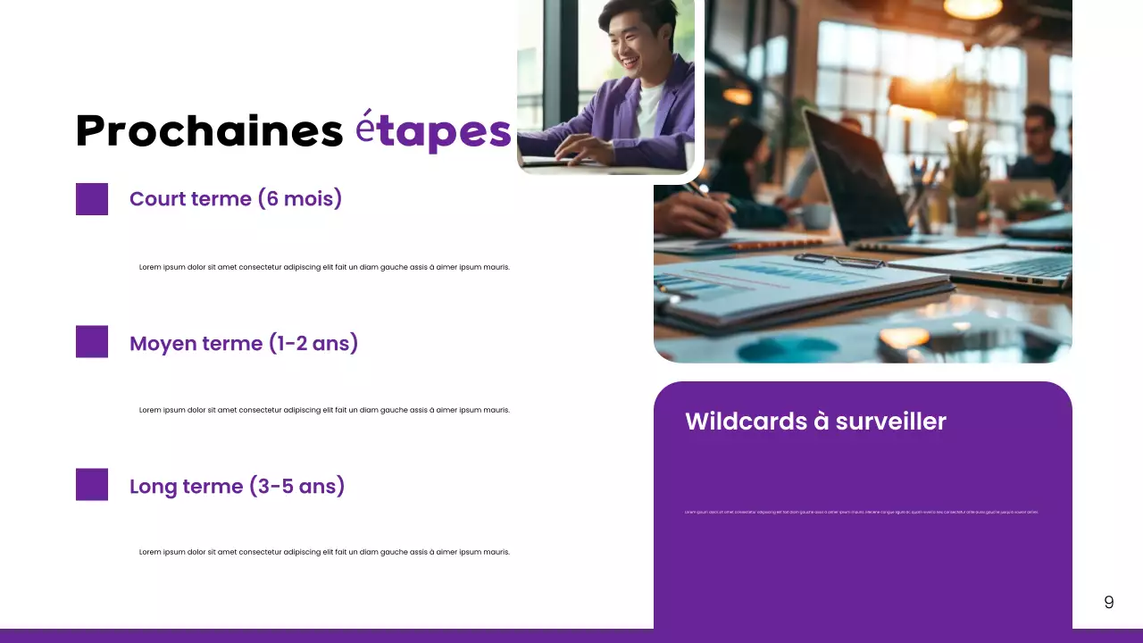 Présentation du rapport sur le marché des clés modernes violettes