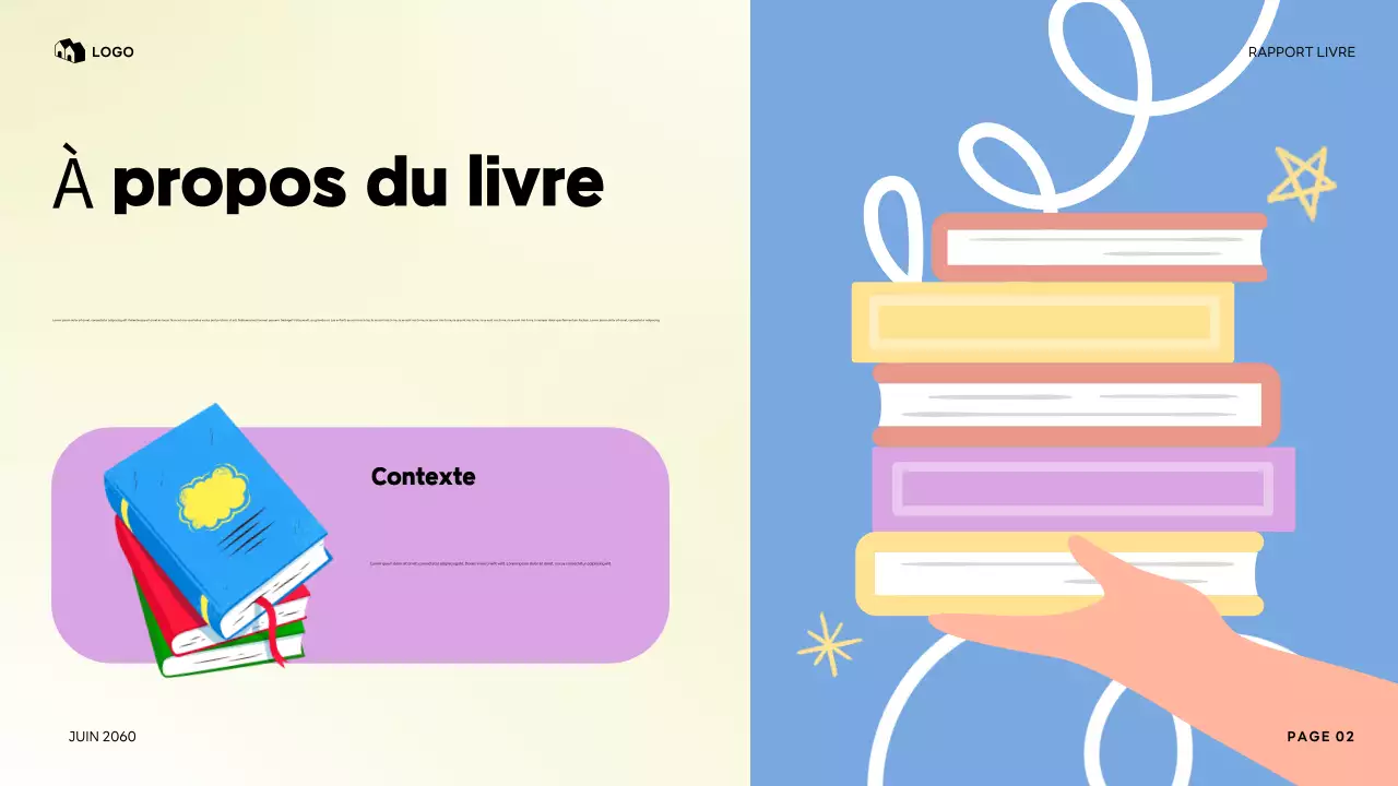 Présentation colorée de mon personnage préféré