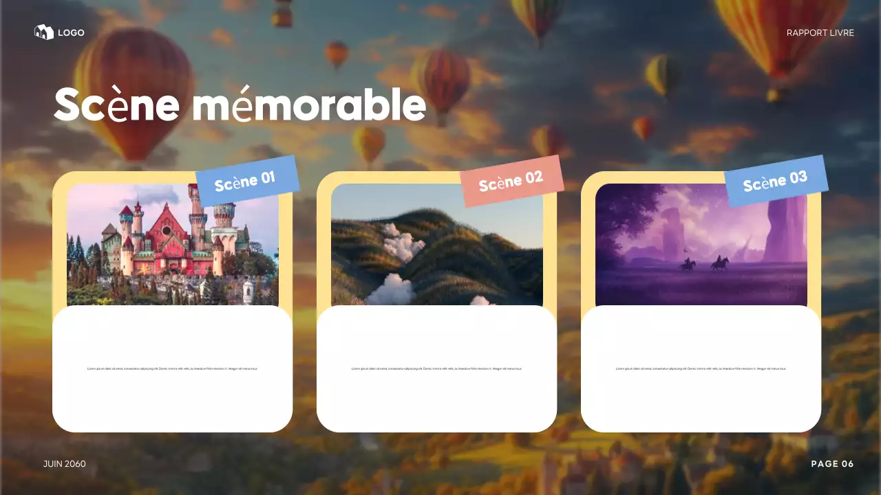 Présentation colorée de mon personnage préféré