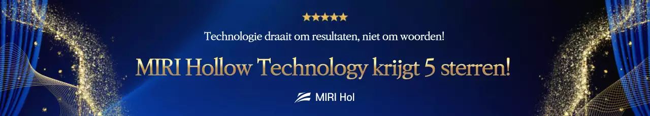 Blauwe geavanceerde technologie-advertentie