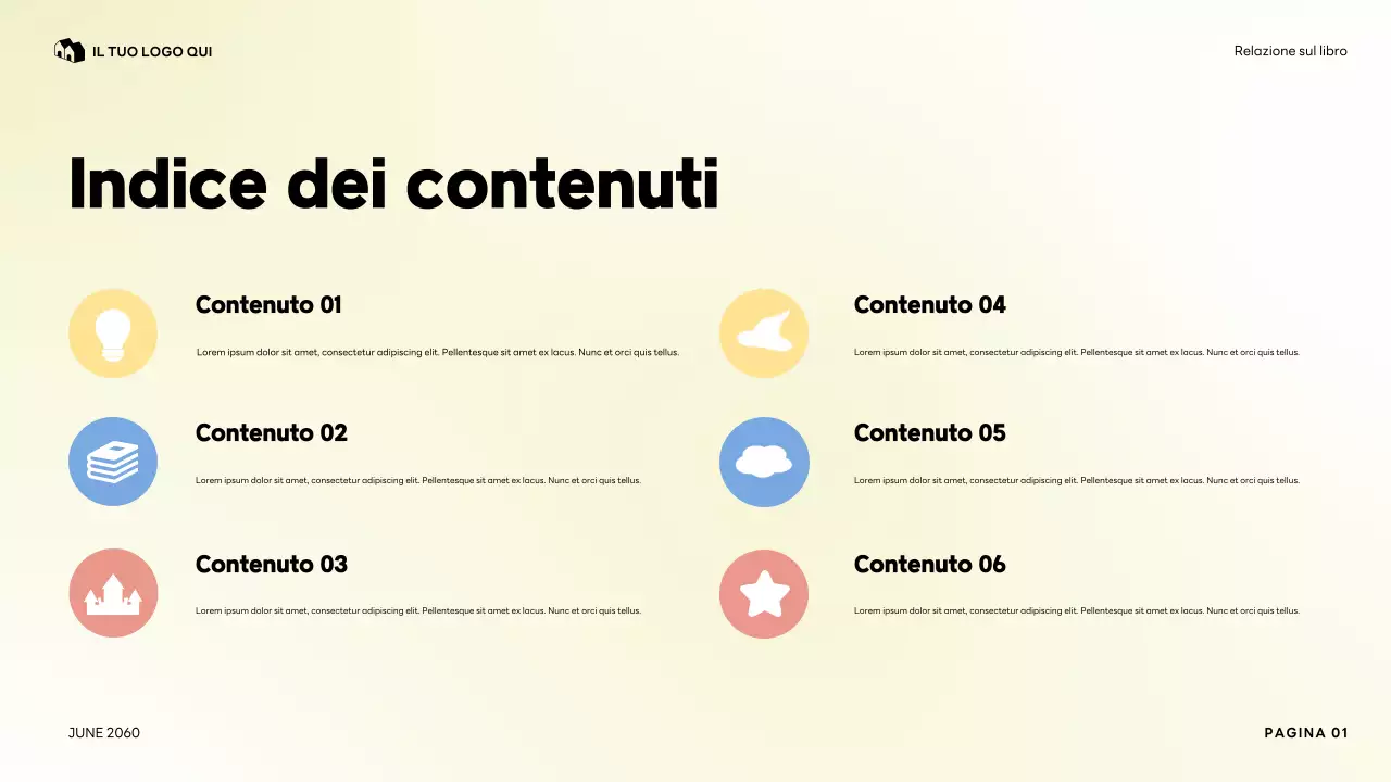 Presentazione del mio personaggio preferito colorato