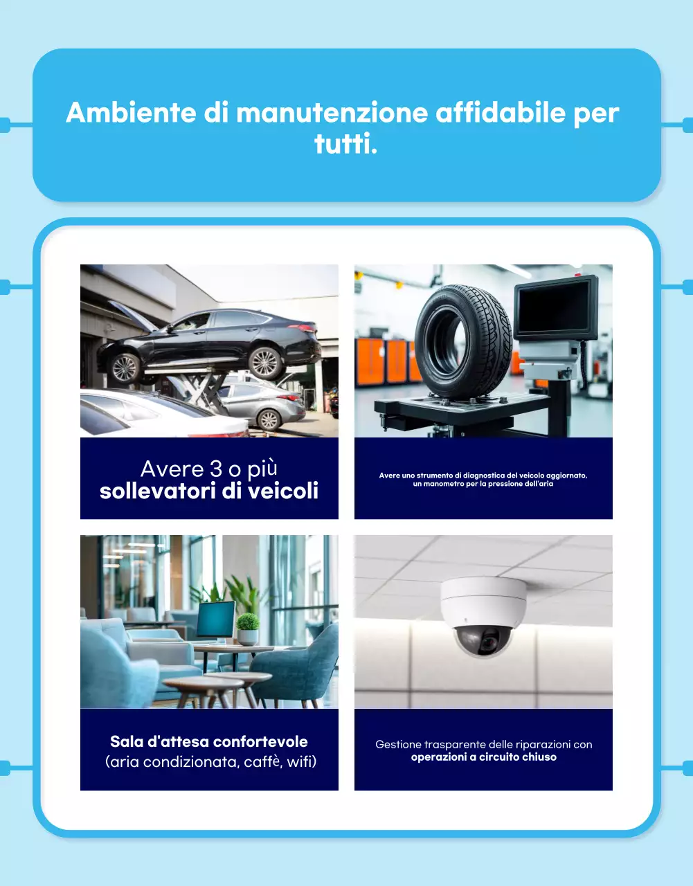 Pubblicità di Sky Blue Modern Auto Repair