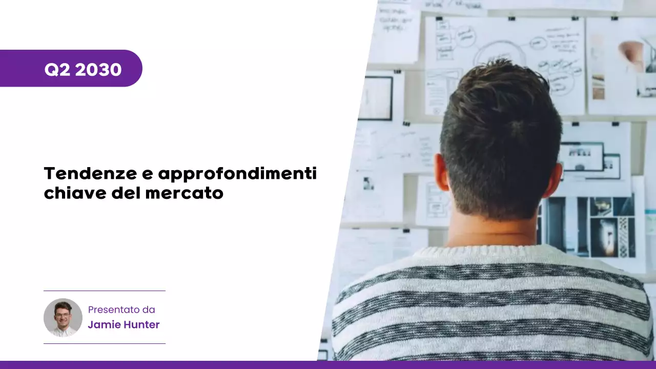 Presentazione del rapporto di mercato sulla chiave moderna viola