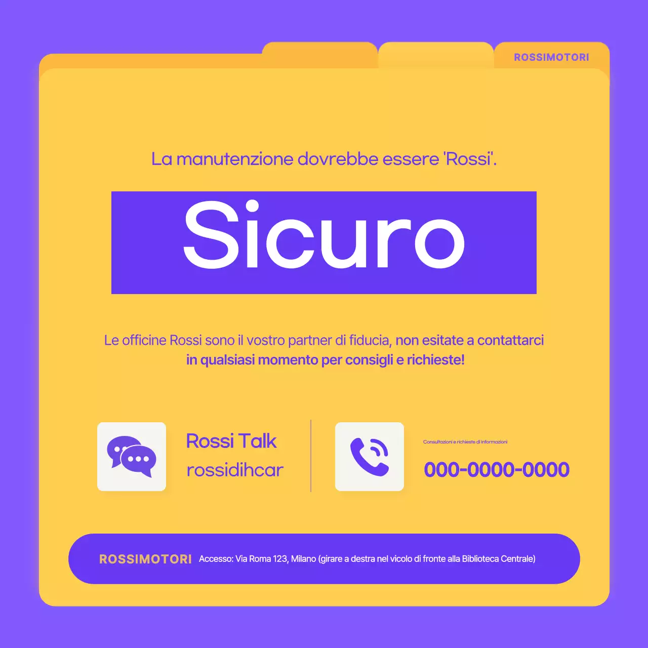 Guida semplice per auto Bora