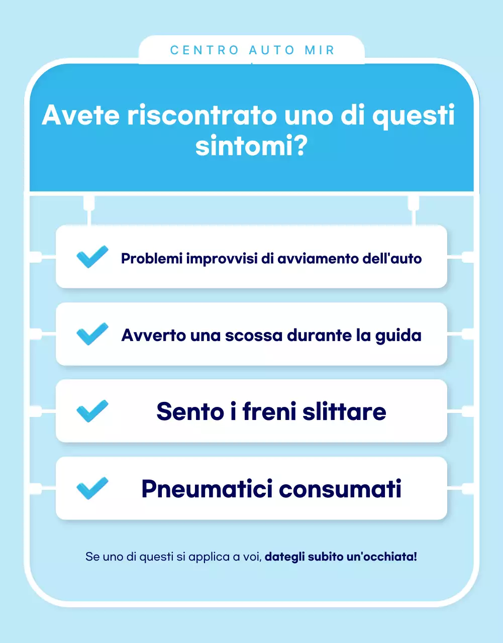 Pubblicità di Sky Blue Modern Auto Repair
