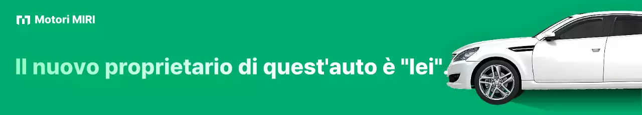 Promozione pubblicitaria di auto moderne ed ecologiche