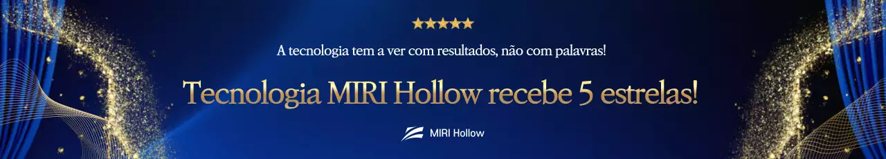 Anúncio de Tecnologia Sofisticada Azul