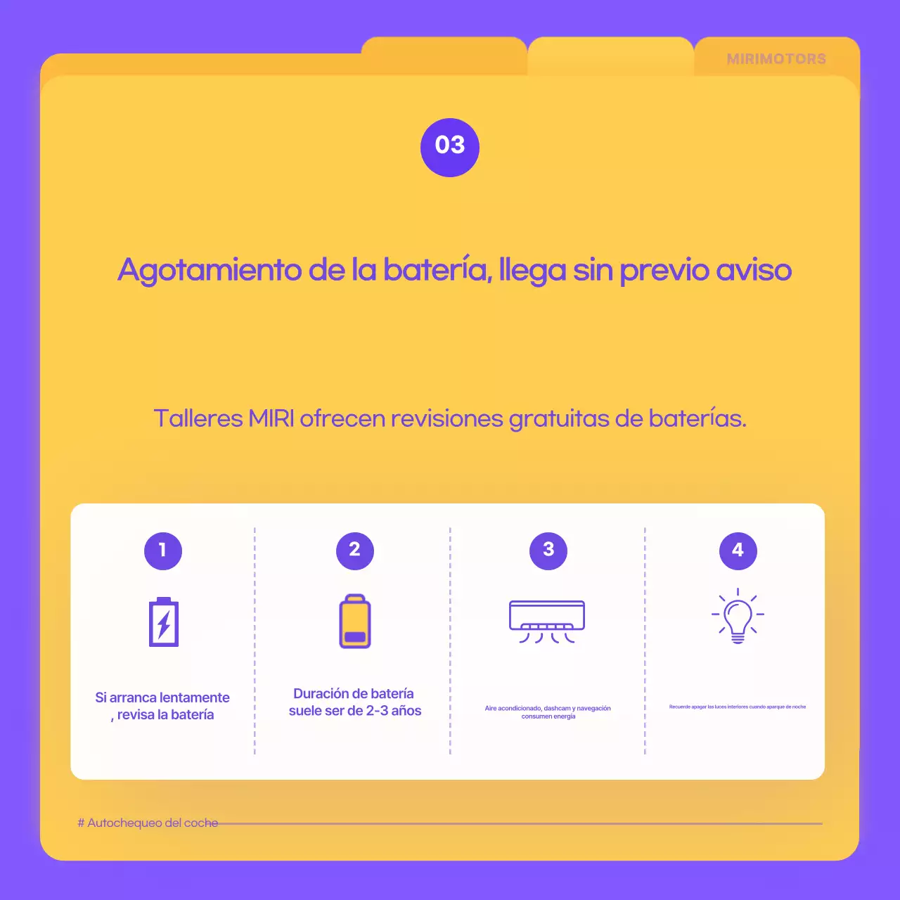 Guía sencilla de coches para Bora