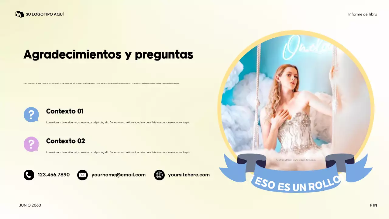 Presentación colorida de mi personaje favorito