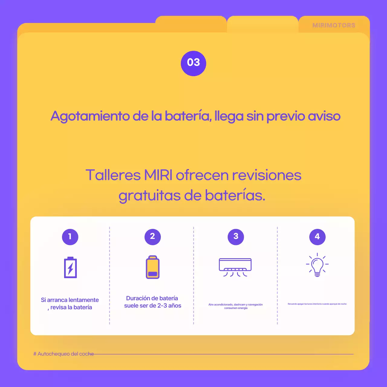 Guía sencilla de coches para Bora