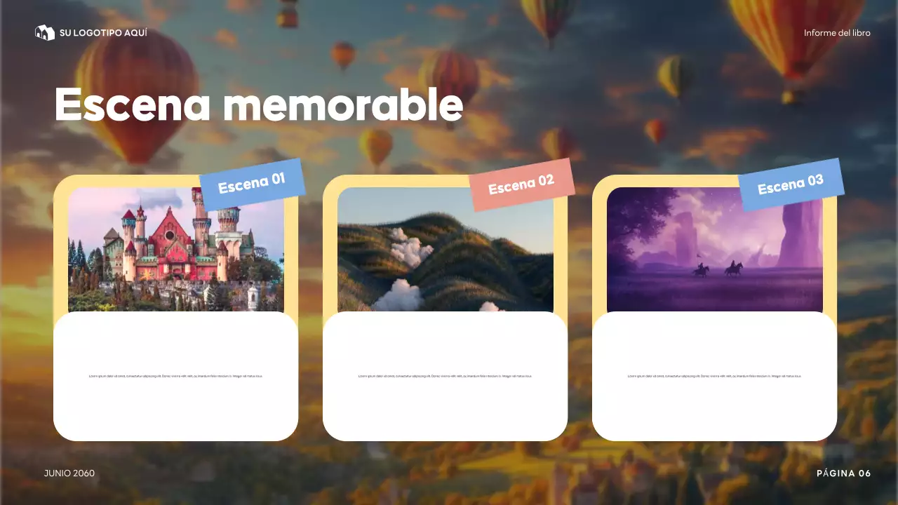 Presentación colorida de mi personaje favorito