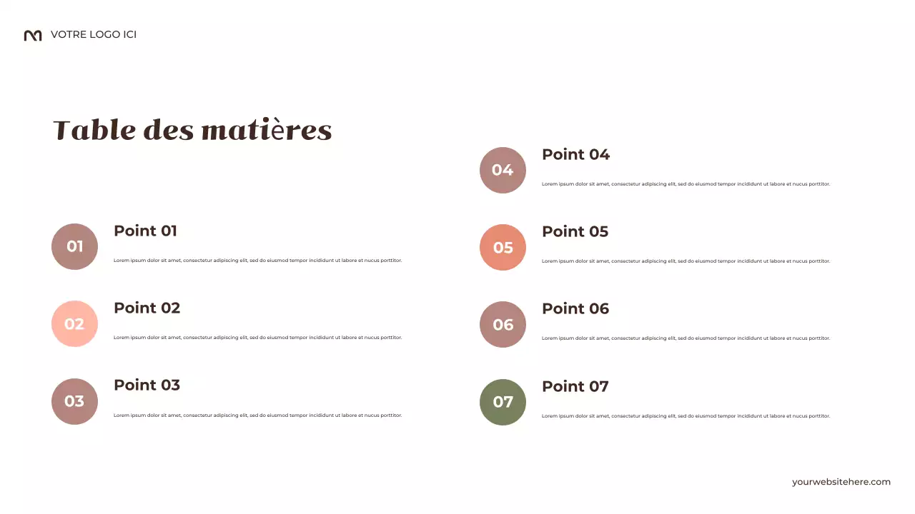 Présentation de mes traditions familiales en beige rustique