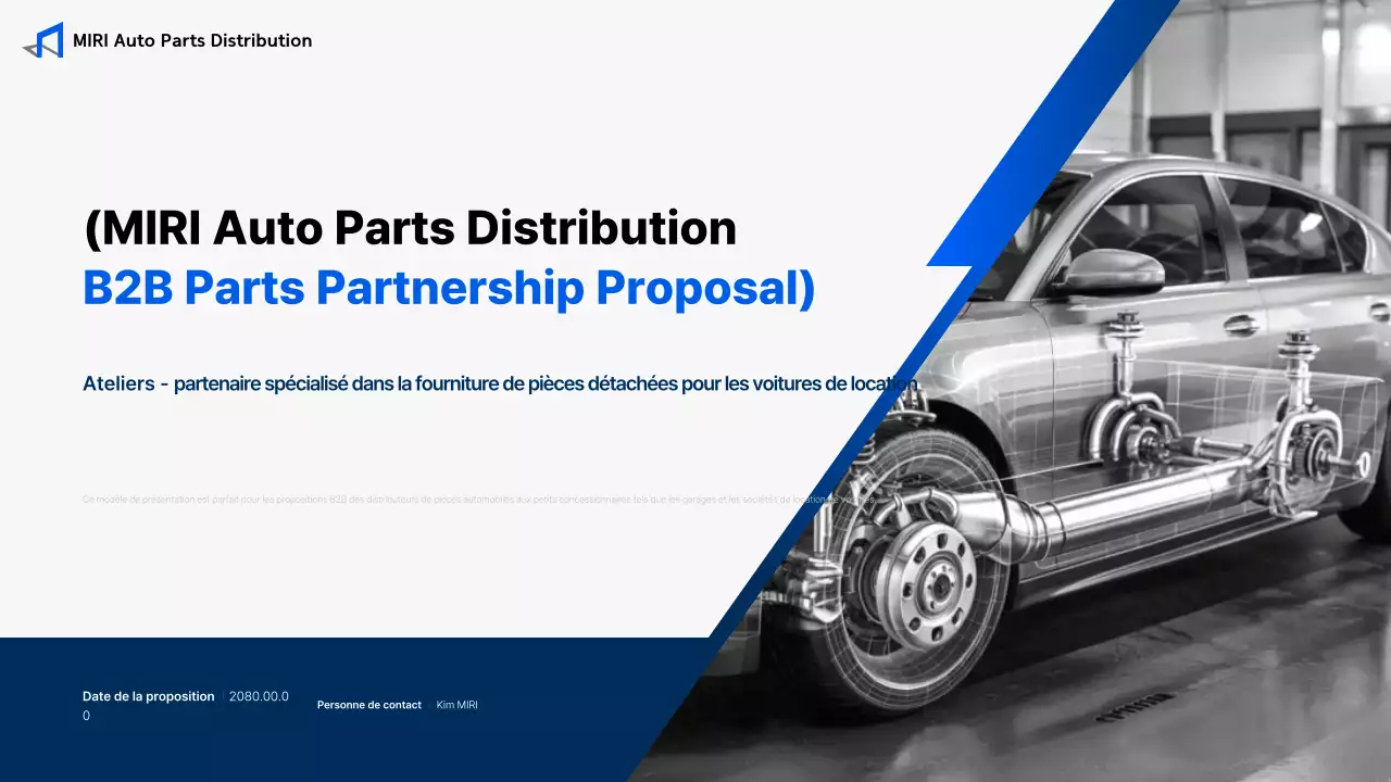 Proposition de voiture grise moderne