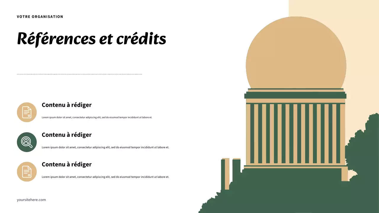 Document de rapport d'état moderne beige et bleu marine