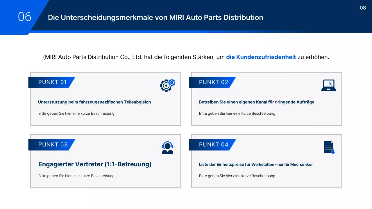 Grauer moderner Autovorschlag