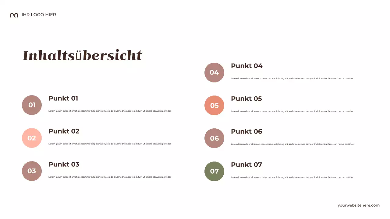 Beige Rustikal Meine Familientraditionen Präsentation