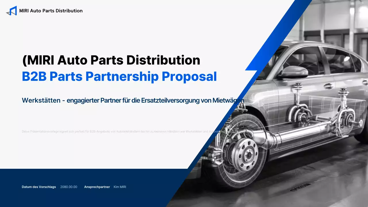 Grauer moderner Autovorschlag