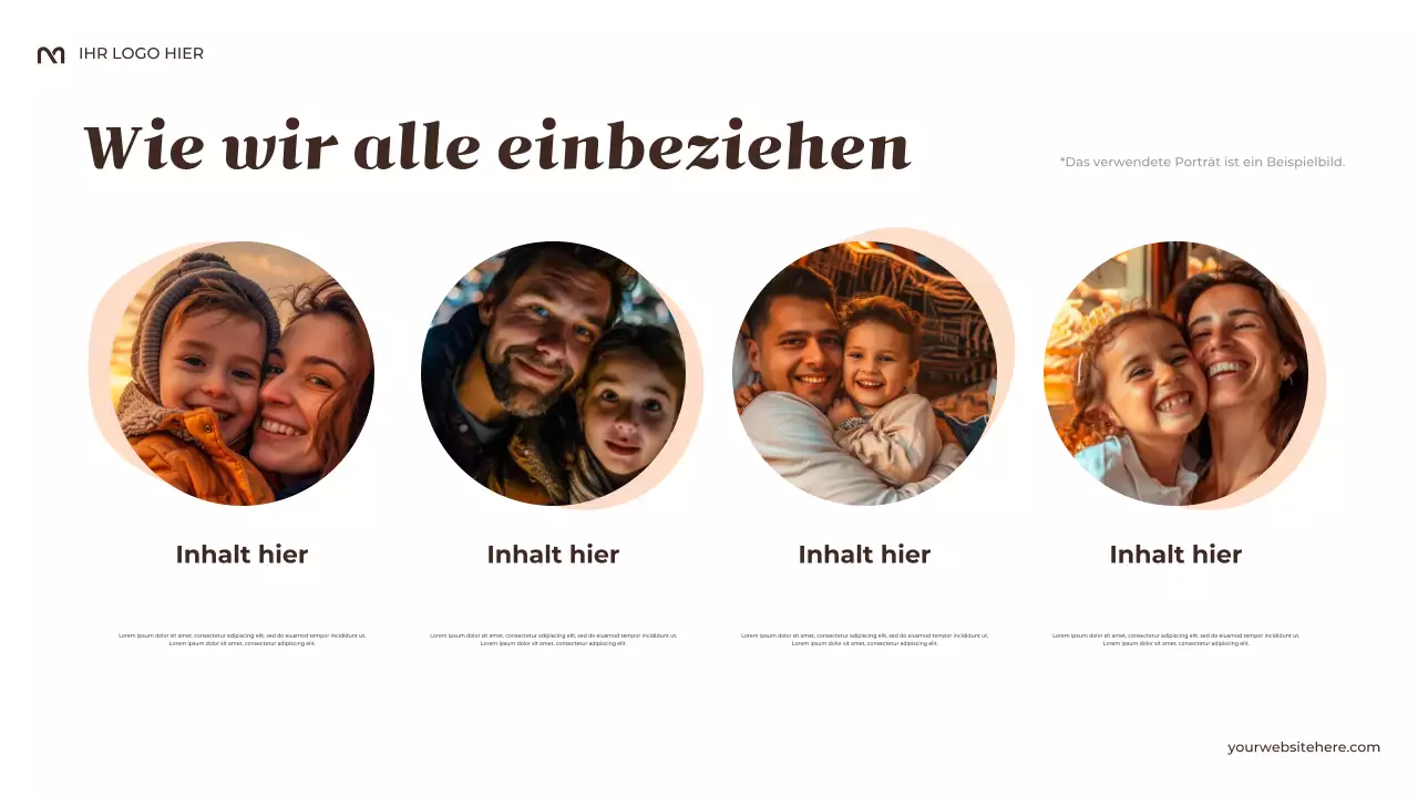 Beige Rustikal Meine Familientraditionen Präsentation