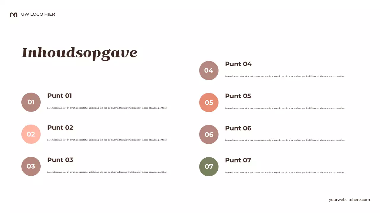 Beige Rustiek Mijn Familietradities Presentatie