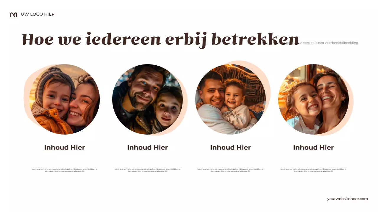 Beige Rustiek Mijn Familietradities Presentatie