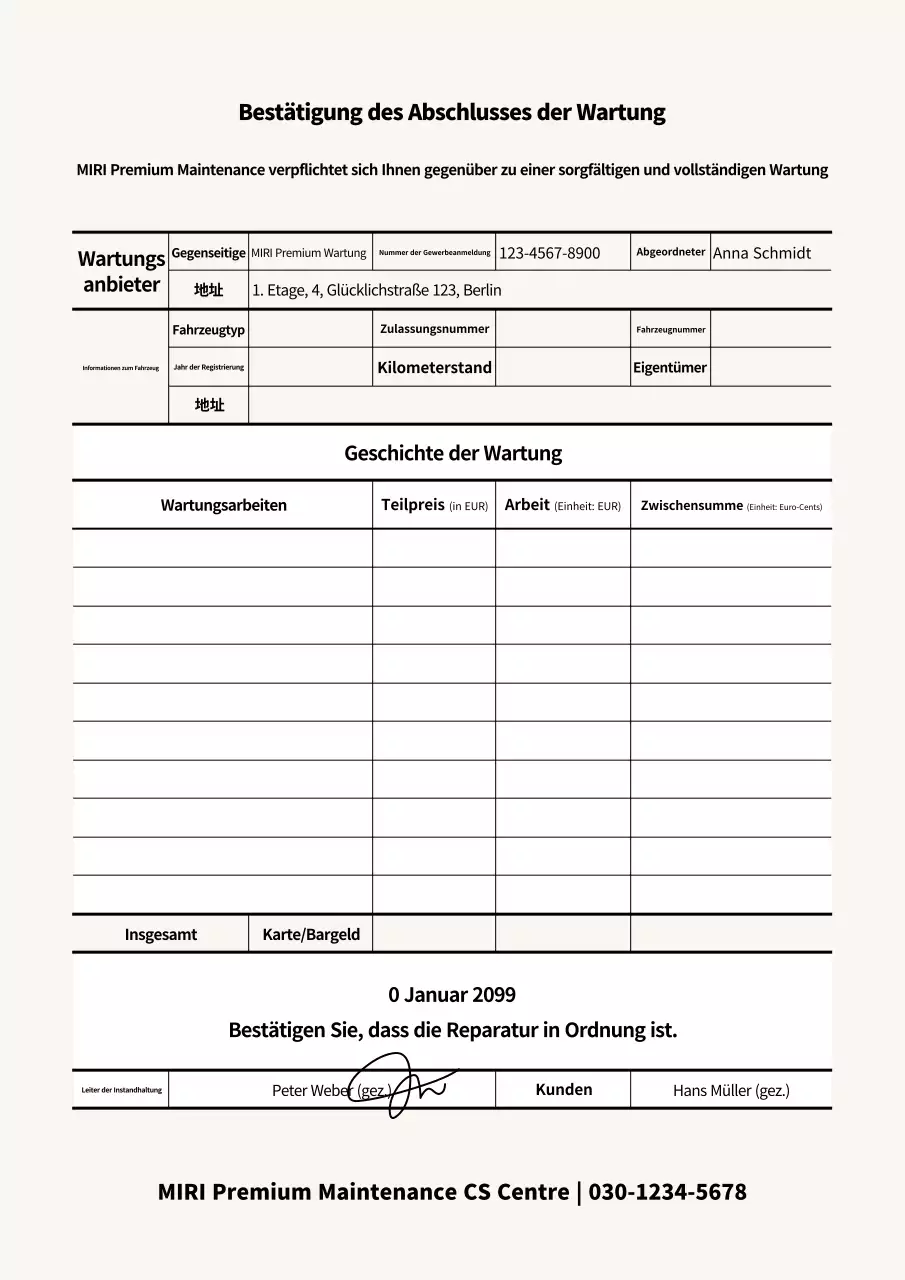 Beige Einfache Anleitung zur Autowartung