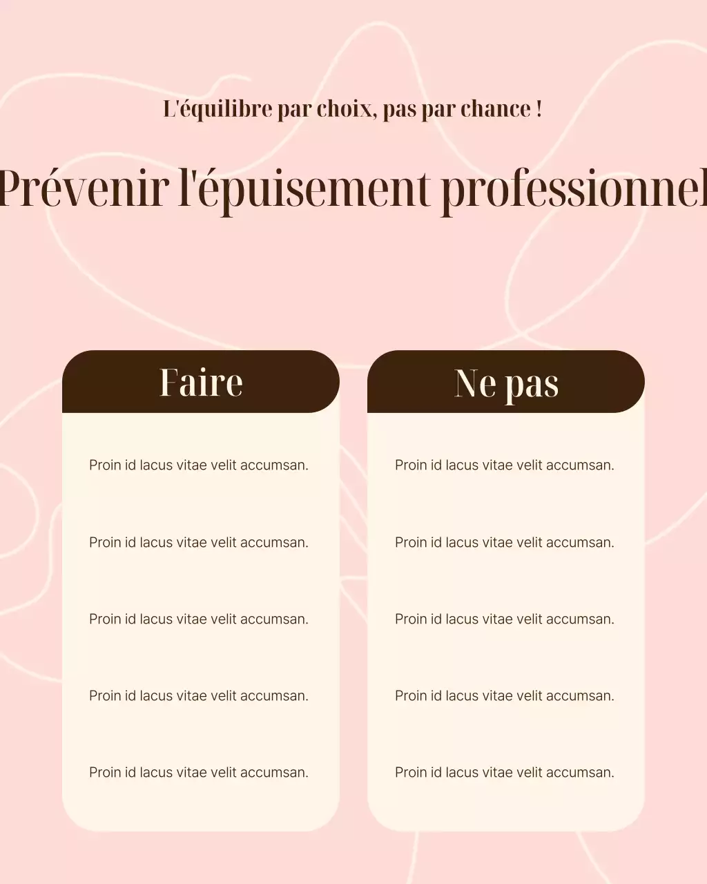 Publication Instagram du guide bien-être moderne et rose