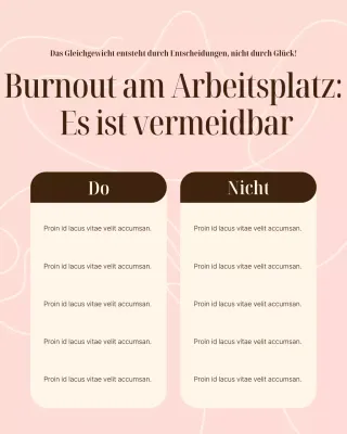 Instagram-Beitrag „Pink Modern Wellness Guide“